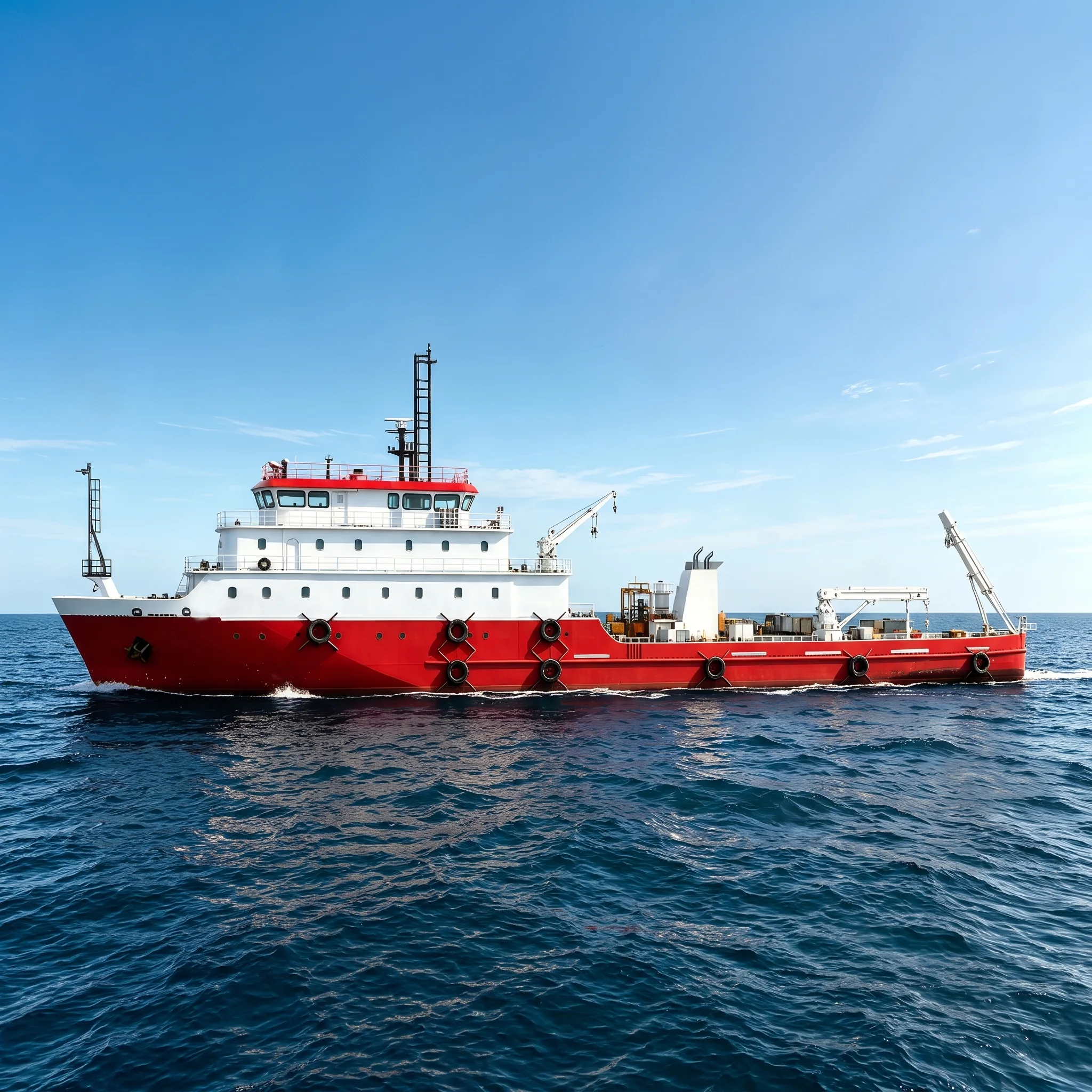 Jiahaike 18 research vessel at sea